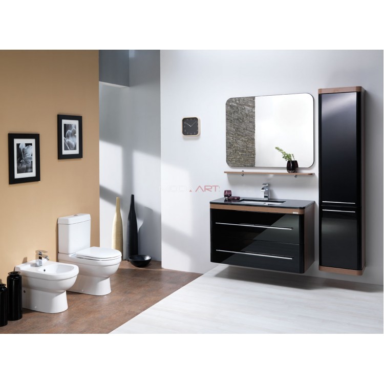 Creavit Banyo Dolabı Piano 100Cm Takım